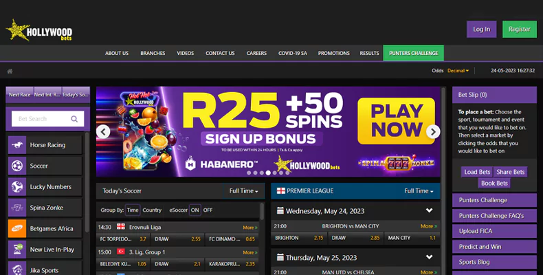 Hollywoodbets sports bets